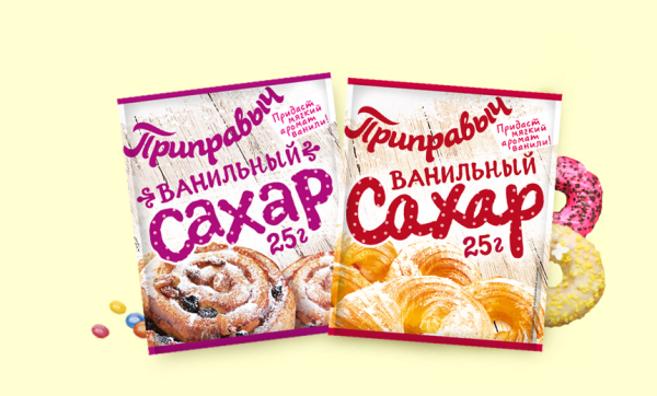 Ванильный Сахар 25г*20шт (Flow pack) Приправыч